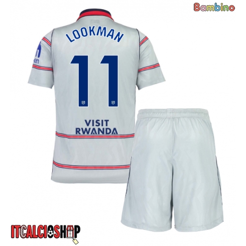 Atletico Madrid Ademola Lookman #11 Terza Maglia Bambino 2026-27 Manica Corta (+ Pantaloni corti)